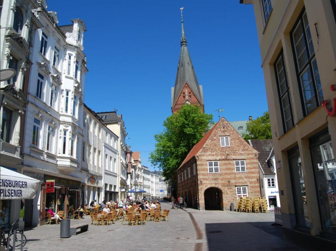 Haus Weitblick Emil Apartment Flensburg Exterior foto