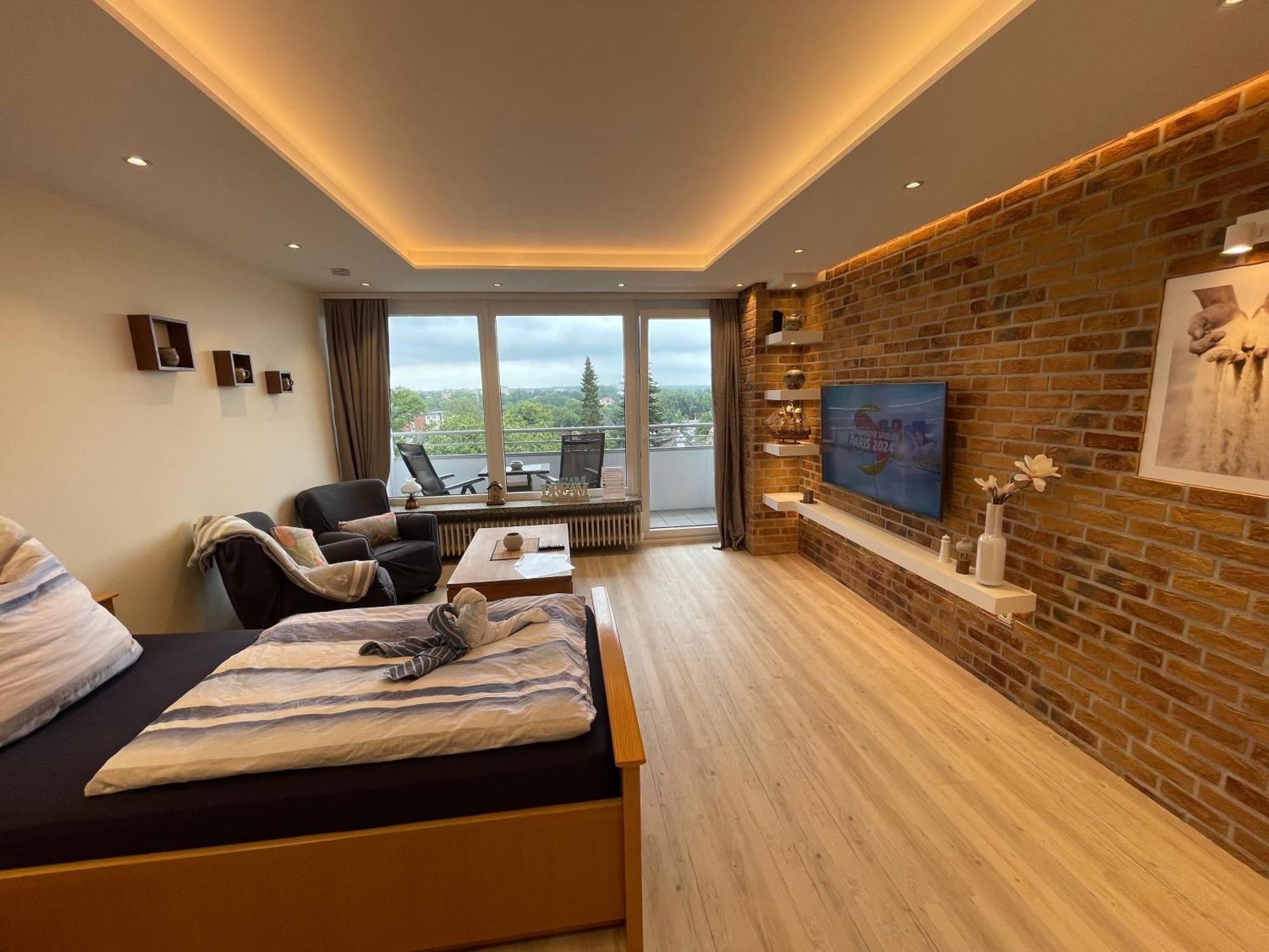 Haus Weitblick Emil Apartment Flensburg Exterior foto